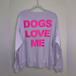 WILDFOX Dogs Love Me Sweatshirt